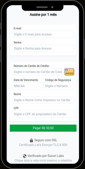Checkout Assinatura